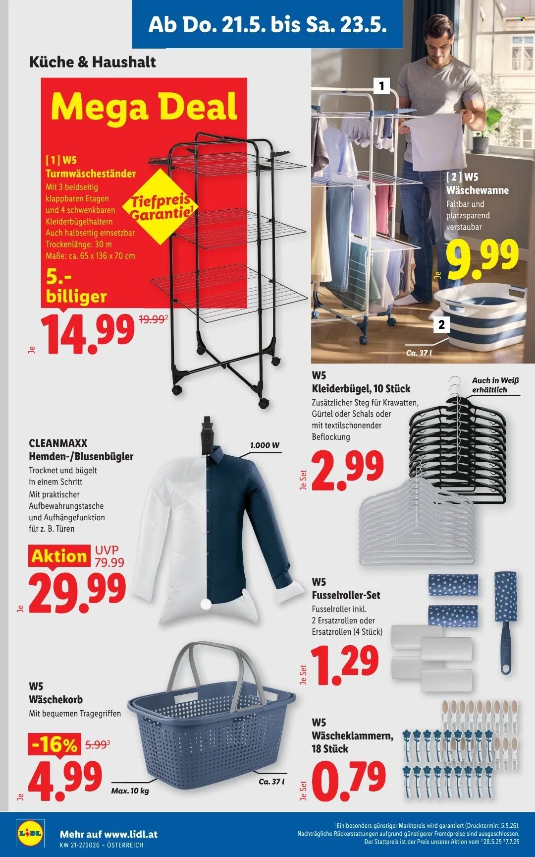 LIDL Flugblatt - Ab Donnerstag, 21.5.2026