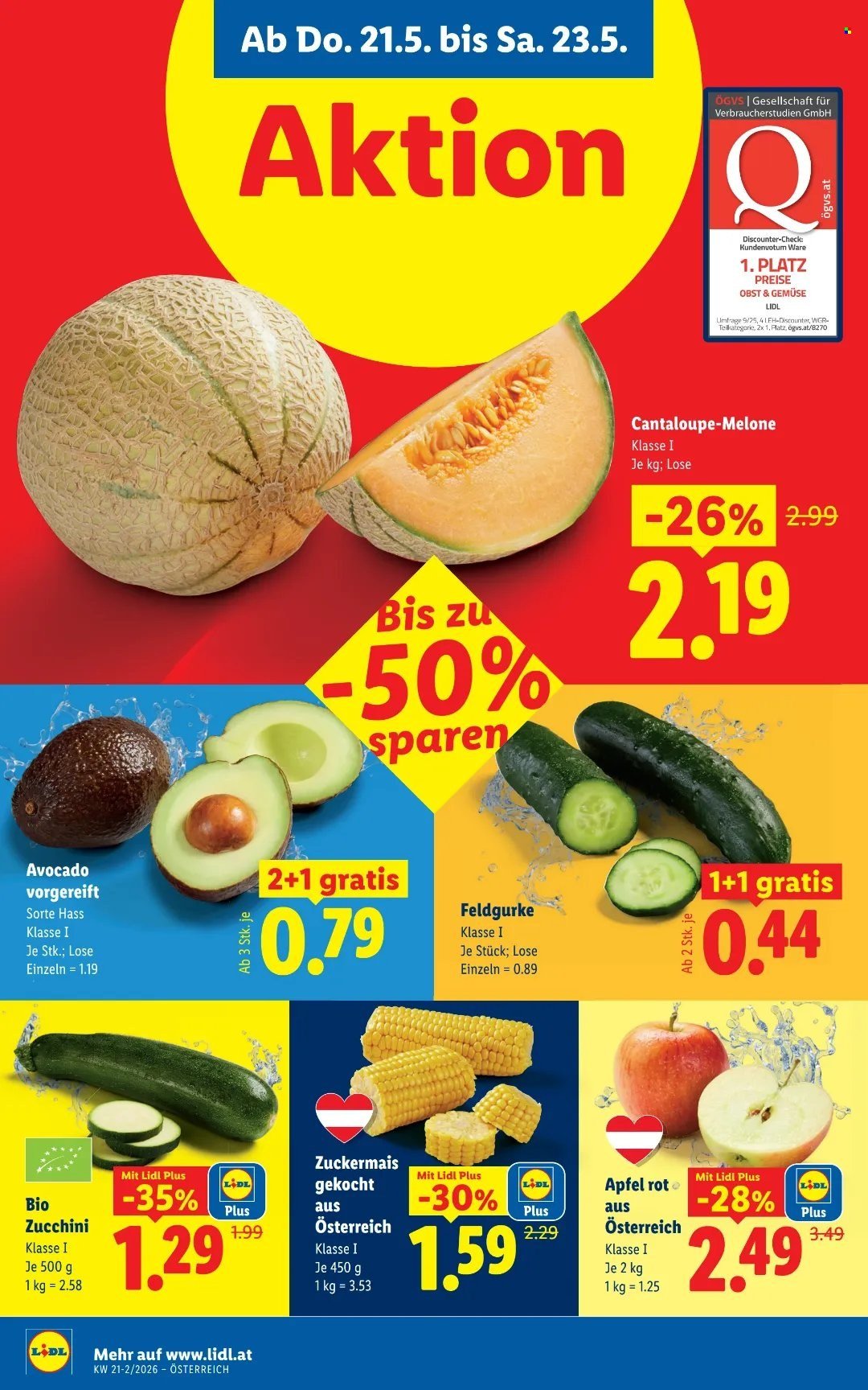 LIDL Flugblatt - Ab Donnerstag, 21.5.2026