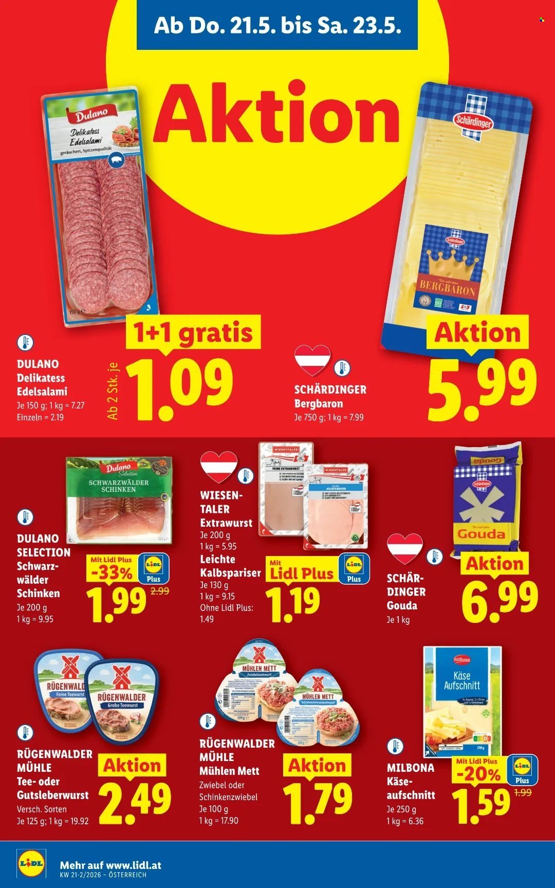 LIDL Flugblatt - Ab Donnerstag, 21.5.2026