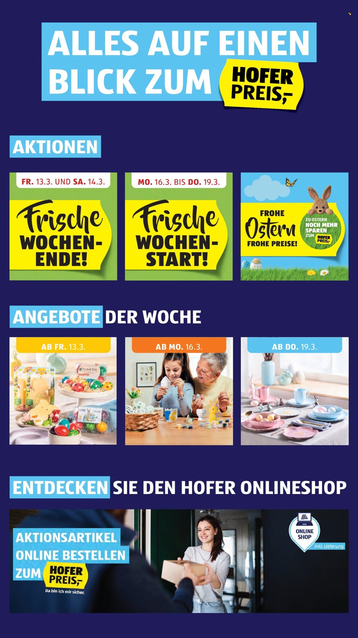 HOFER Flugblatt - Ab Mittwoch, 11.3.2026 (2026-03-11 - 2026-03-19) | 2