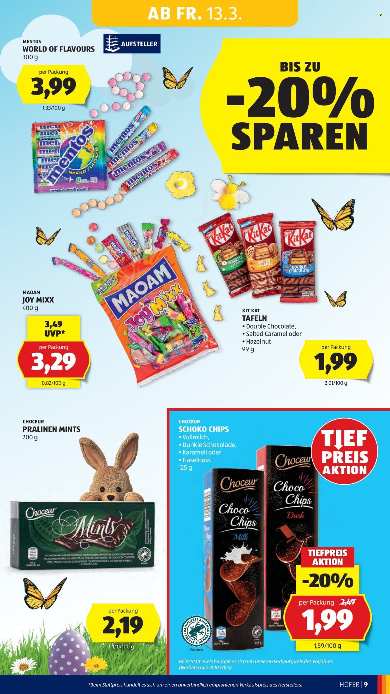 HOFER Flugblatt - Ab Mittwoch, 11.3.2026