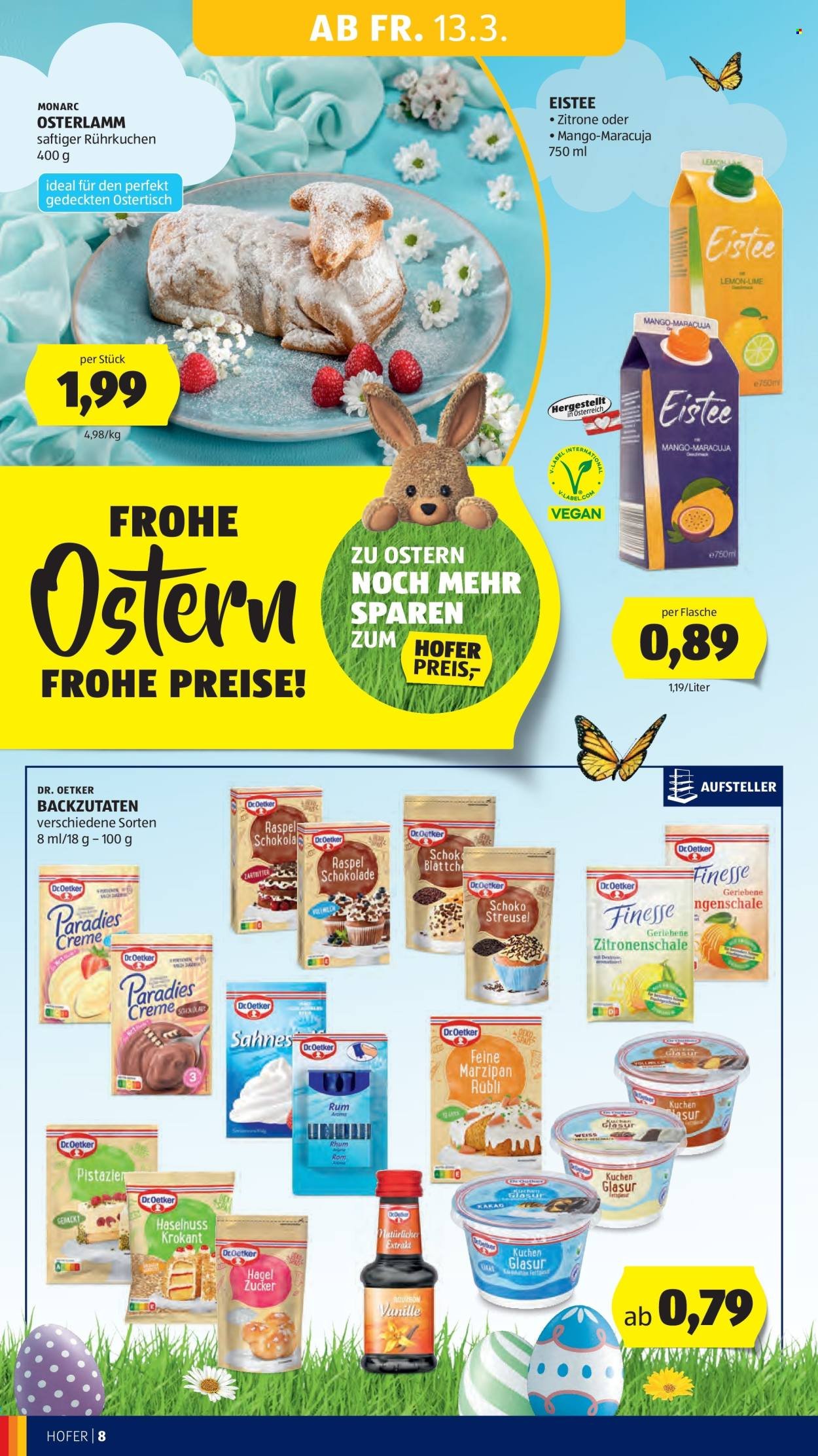 HOFER Flugblatt - Ab Mittwoch, 11.3.2026