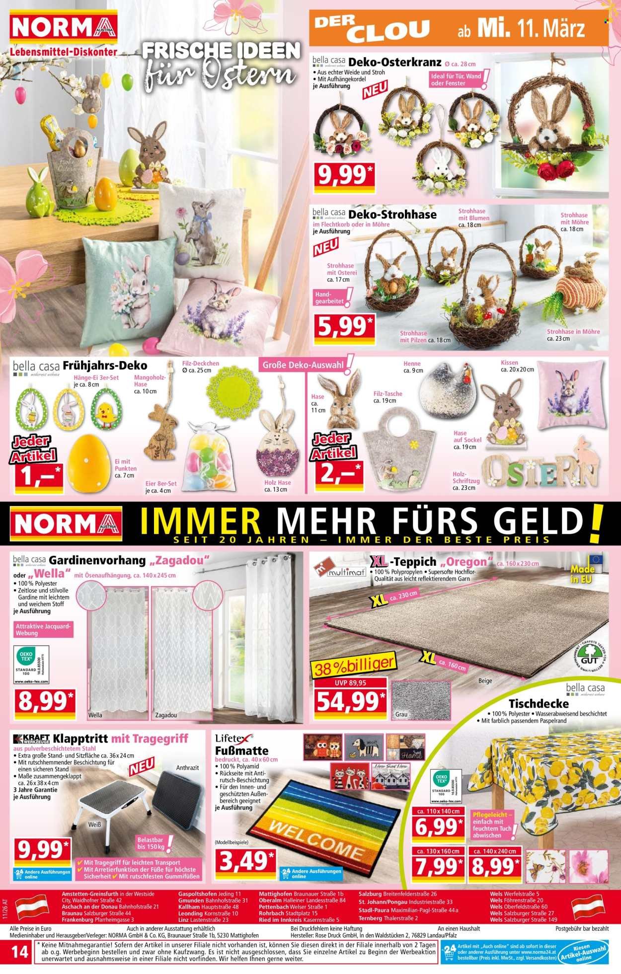 NORMA Flugblatt - Ab Montag, 9.3.2026