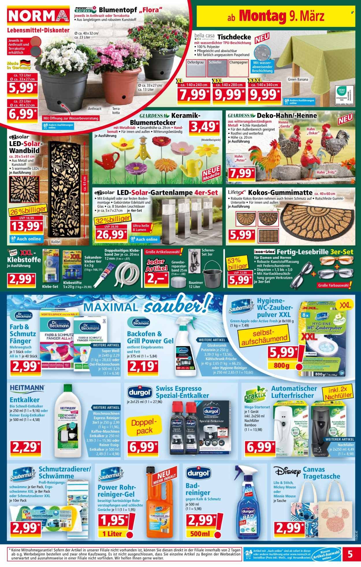 NORMA Flugblatt - Ab Montag, 9.3.2026