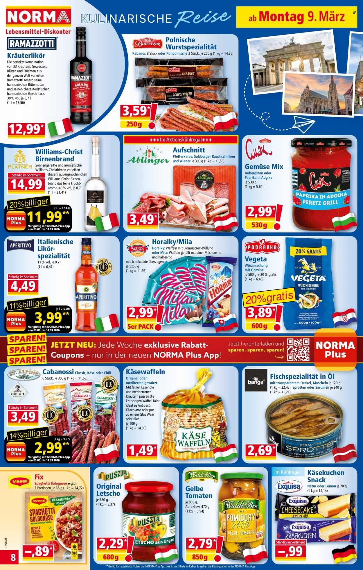 NORMA Flugblatt - Ab Montag, 9.3.2026