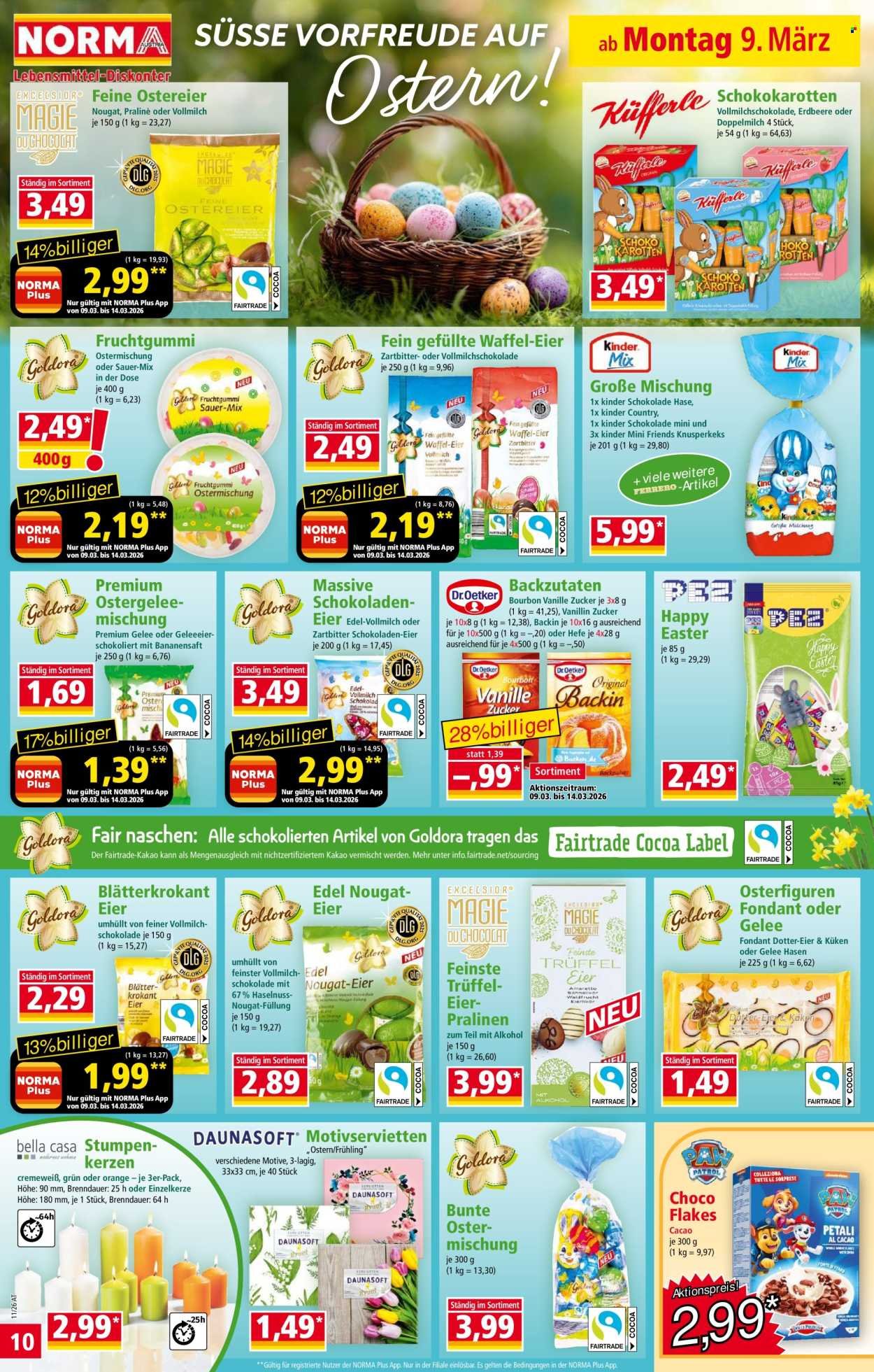NORMA Flugblatt - Ab Montag, 9.3.2026