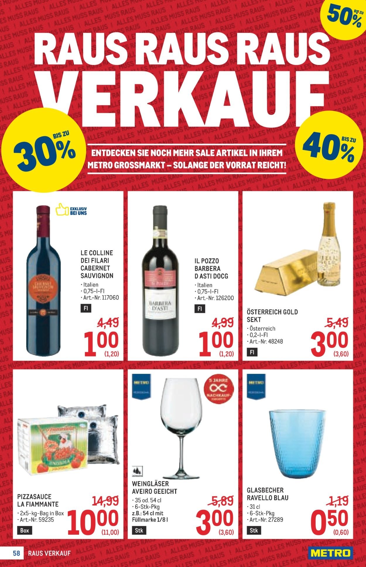 METRO Flugblatt - Profi