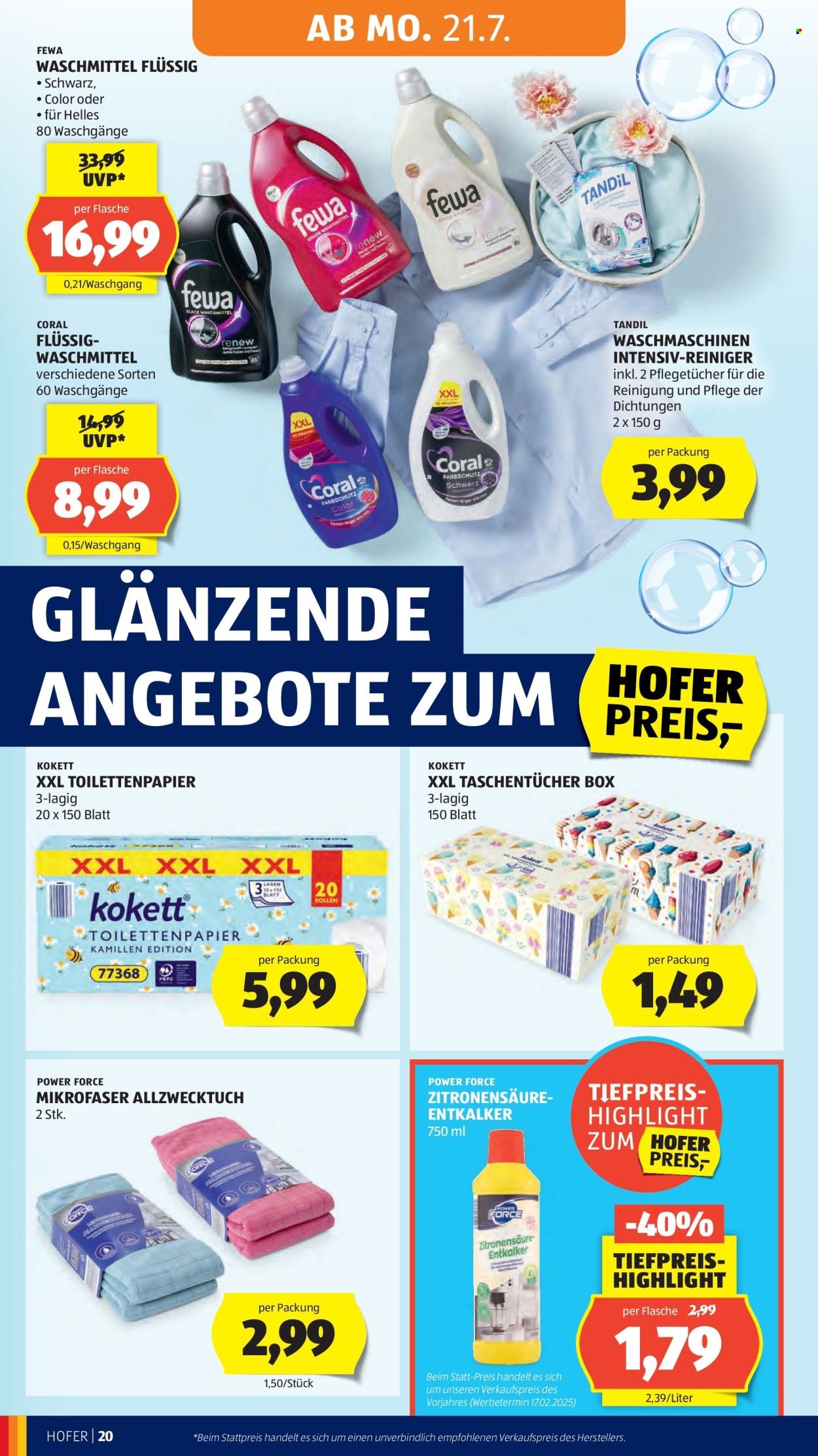 HOFER Flugblatt - Ab Freitag, 18.7.2025 (2025-07-18 - 2025-07-24)