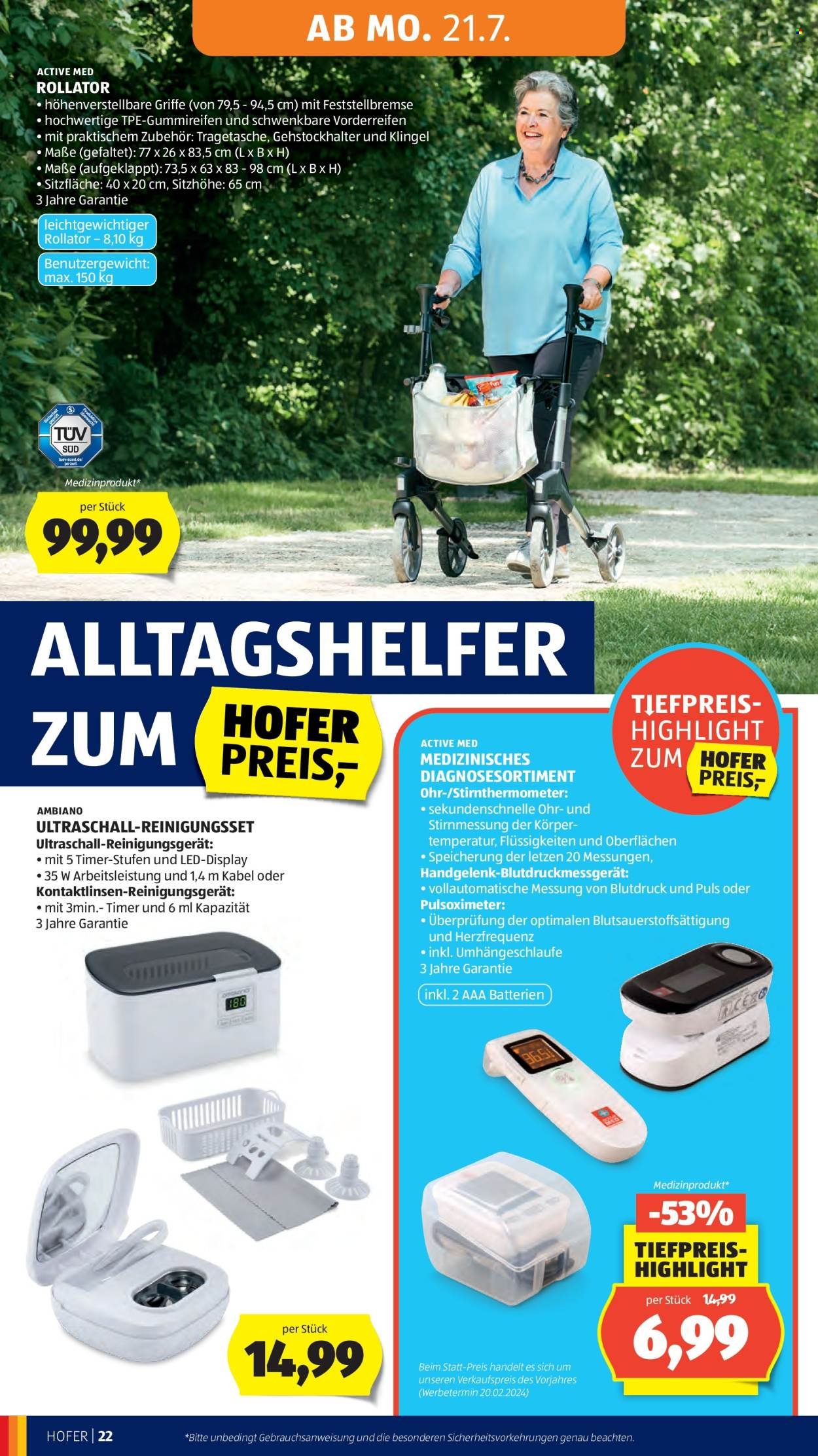 HOFER Flugblatt - Ab Freitag, 18.7.2025 (2025-07-18 - 2025-07-24)