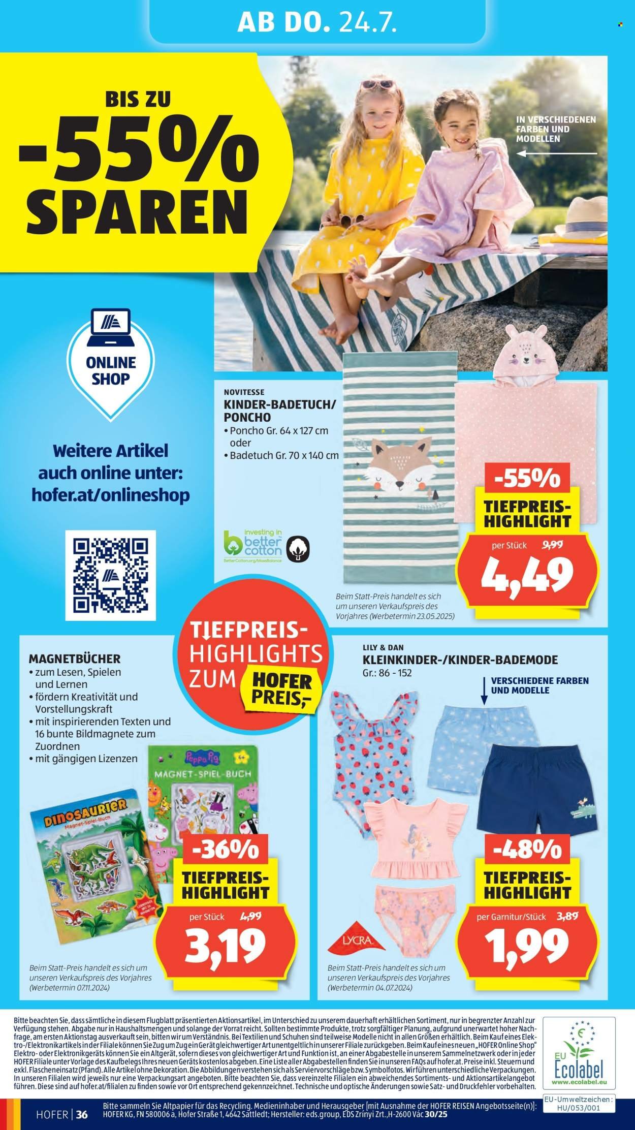 HOFER Flugblatt - Ab Freitag, 18.7.2025 (2025-07-18 - 2025-07-24)