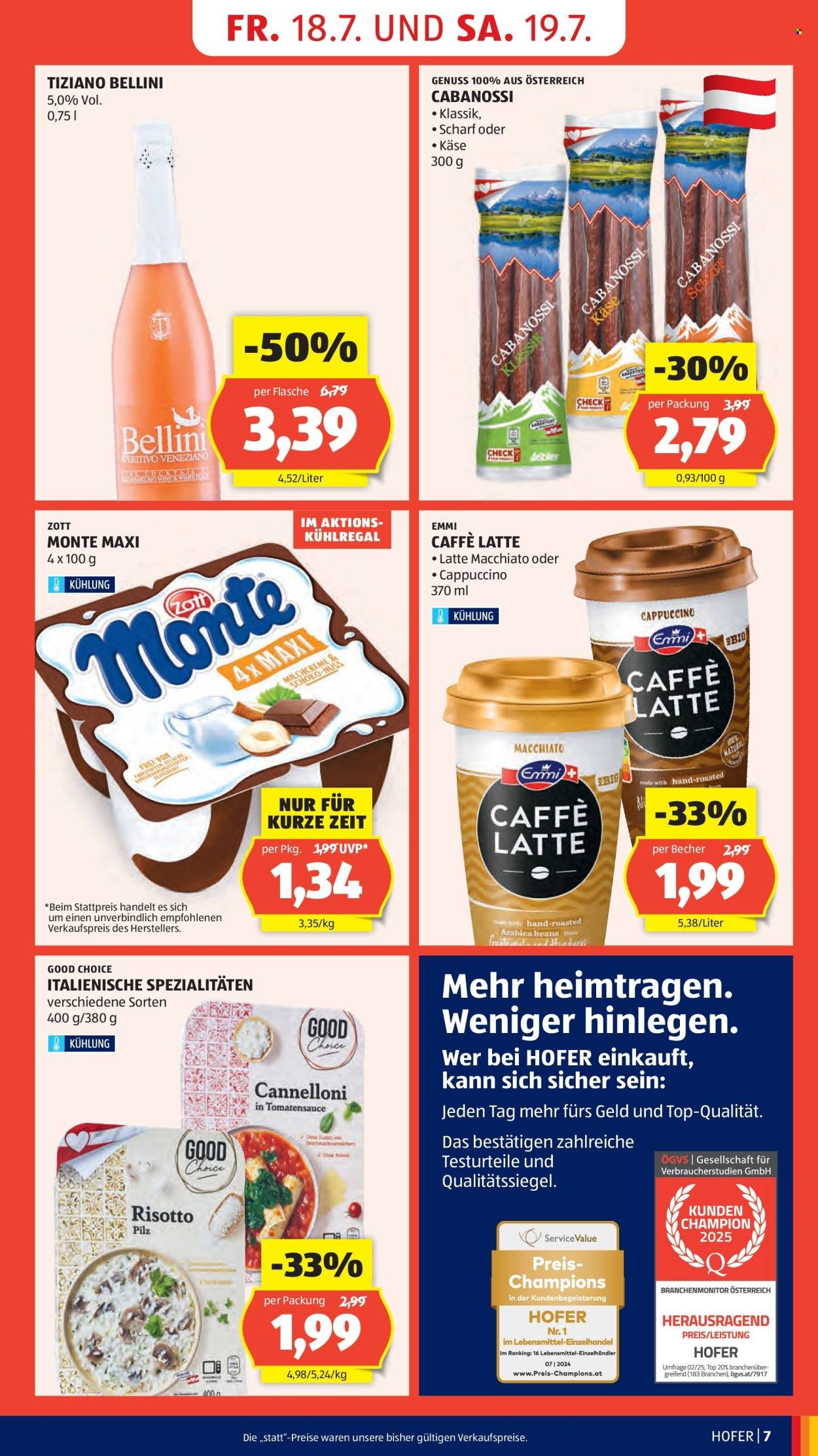 HOFER Flugblatt - Ab Freitag, 18.7.2025 (2025-07-18 - 2025-07-24)