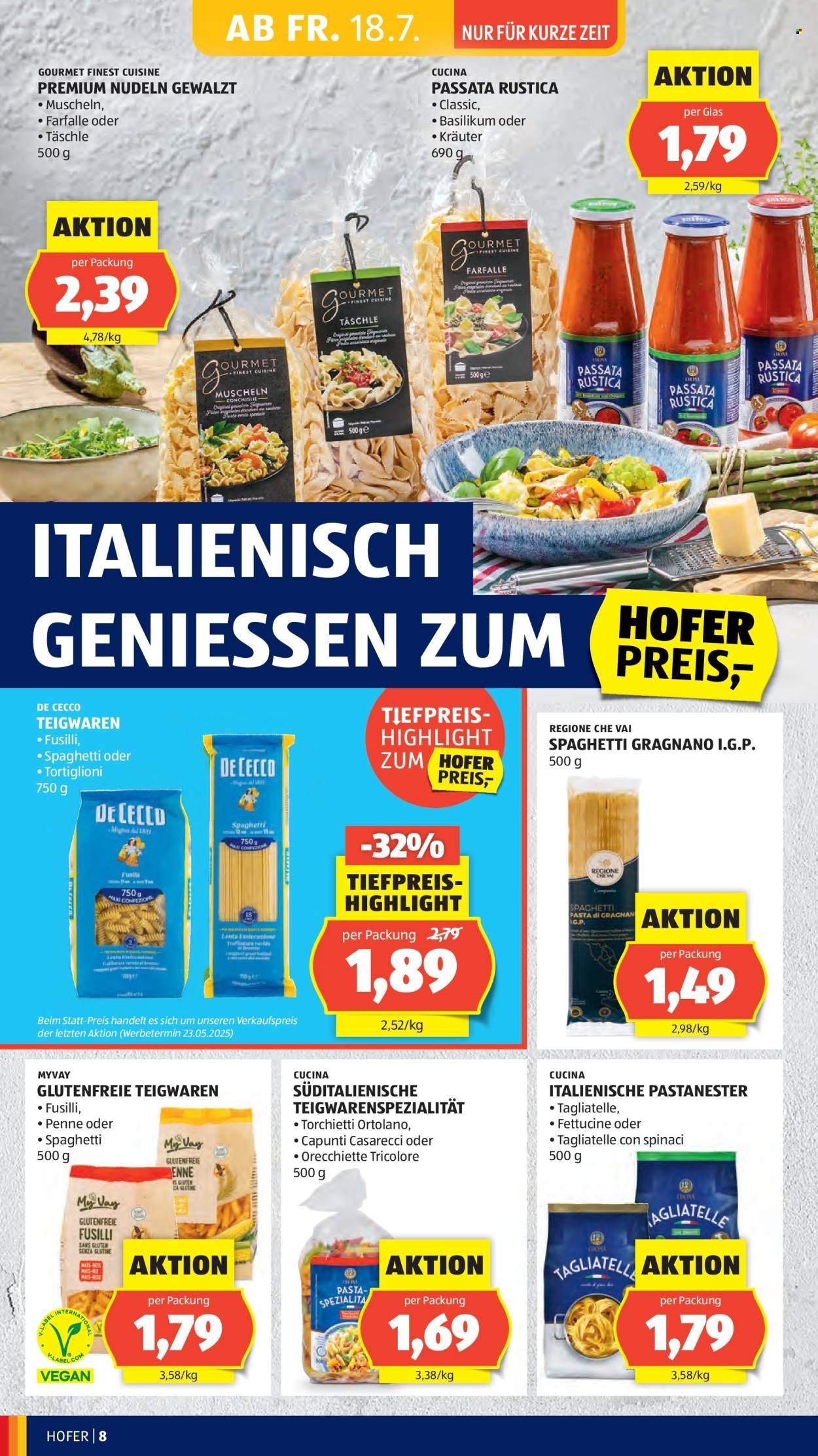 HOFER Flugblatt - Ab Freitag, 18.7.2025 (2025-07-18 - 2025-07-24)