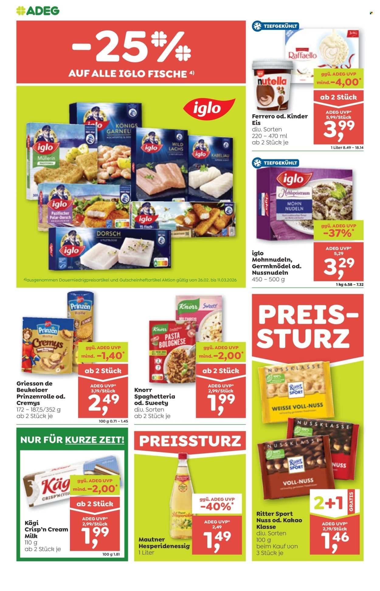 ADEG Flugblatt - Ab Donnerstag, 5.3.2026