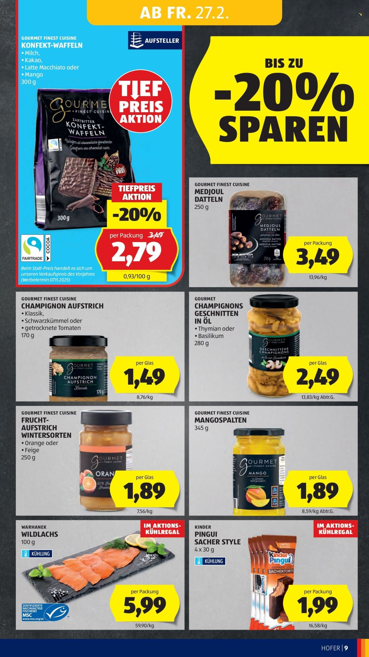 HOFER Flugblatt - Ab Mittwoch, 25.2.2026