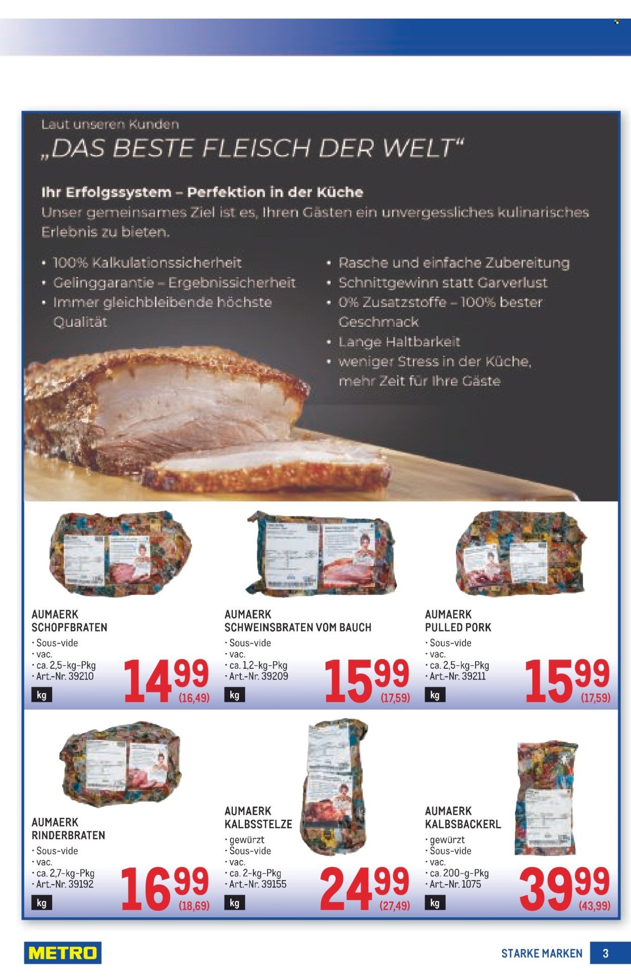 METRO Flugblatt - Starke Marken