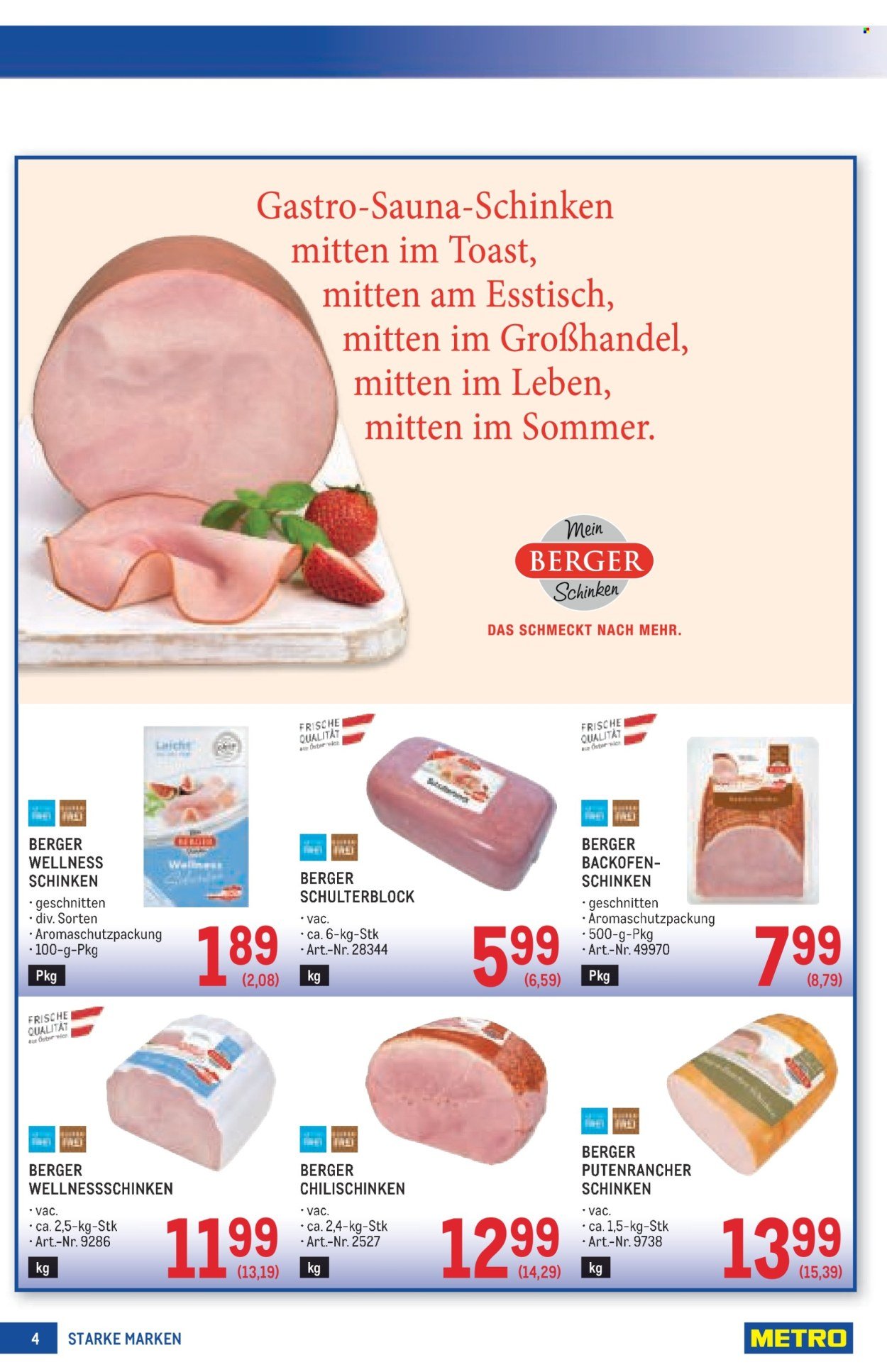 METRO Flugblatt - Starke Marken