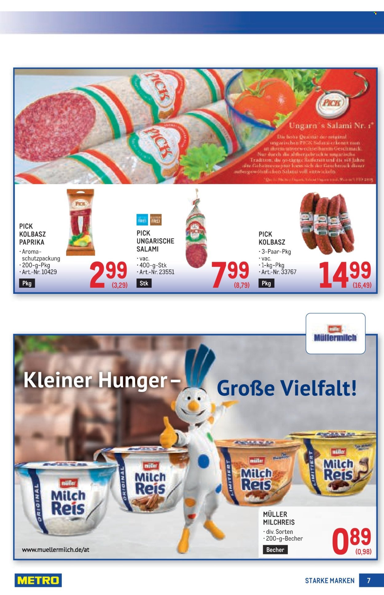 METRO Flugblatt - Starke Marken