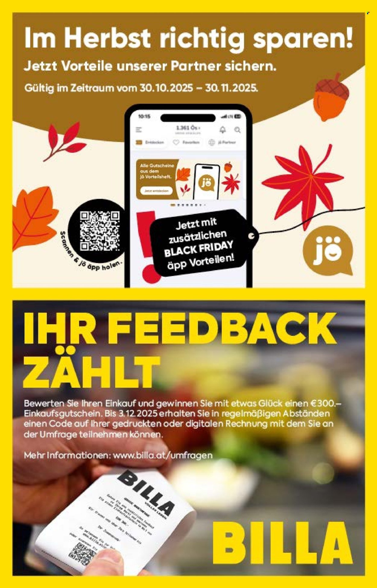 BILLA Flugblatt - Ab Donnerstag, 30.10.2025 (2025-10-30 - 2025-11-05) | 26