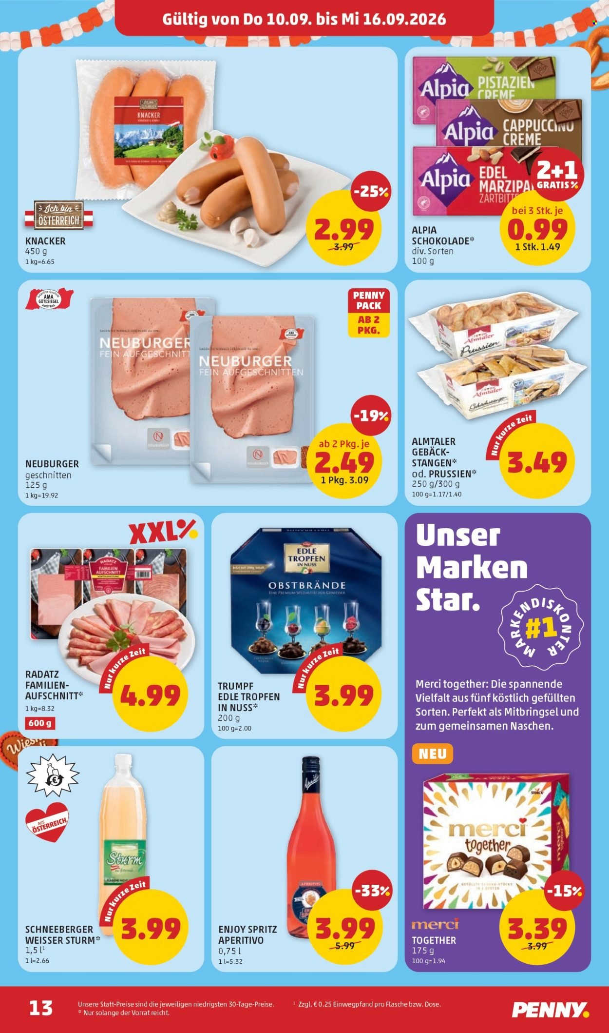 PENNY Flugblatt - Ab Donnerstag, 10.9.2026
