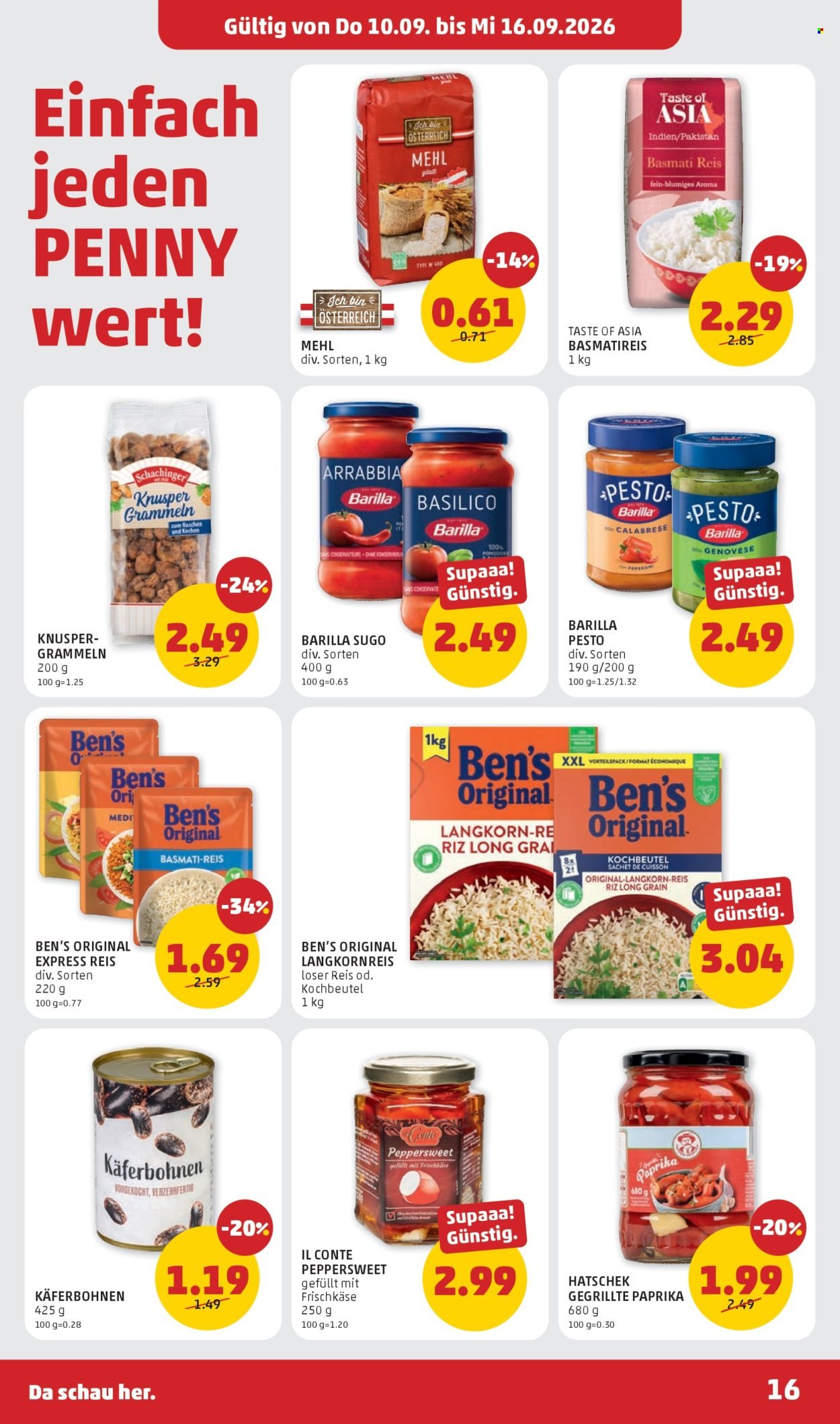 PENNY Flugblatt - Ab Donnerstag, 10.9.2026
