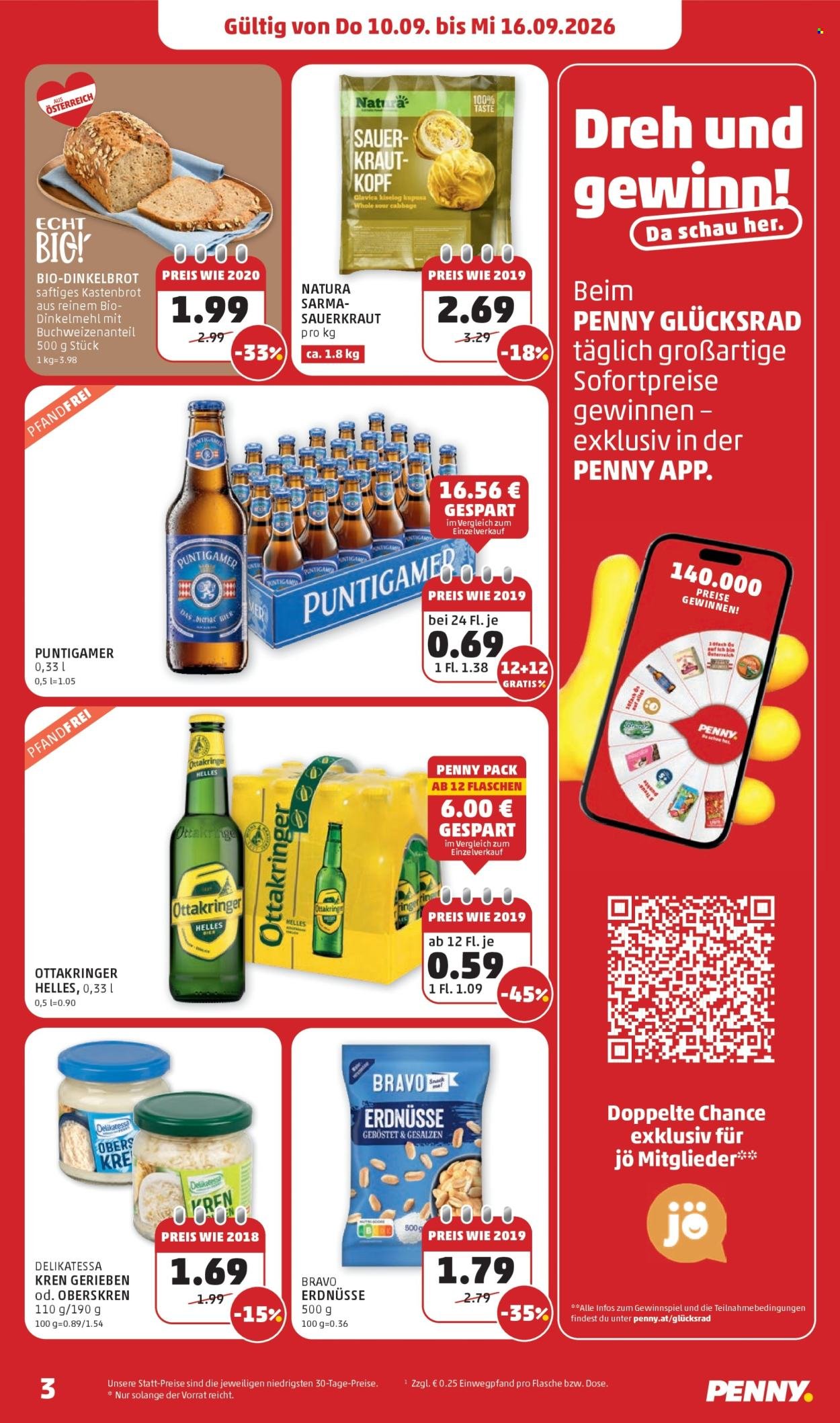 PENNY Flugblatt - Ab Donnerstag, 10.9.2026