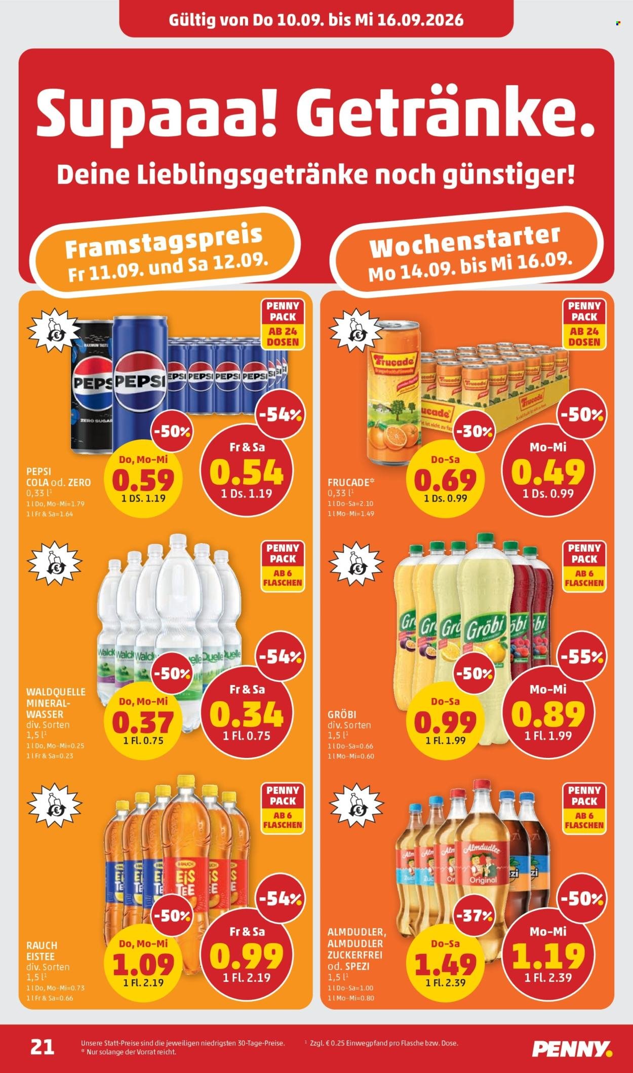 PENNY Flugblatt - Ab Donnerstag, 10.9.2026
