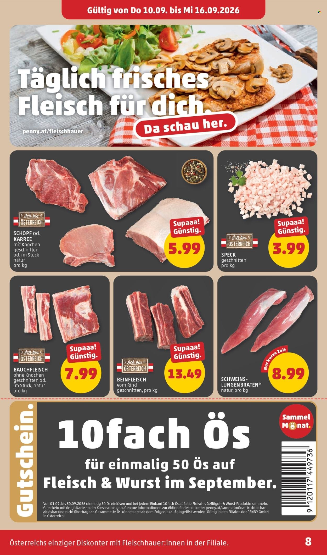PENNY Flugblatt - Ab Donnerstag, 10.9.2026