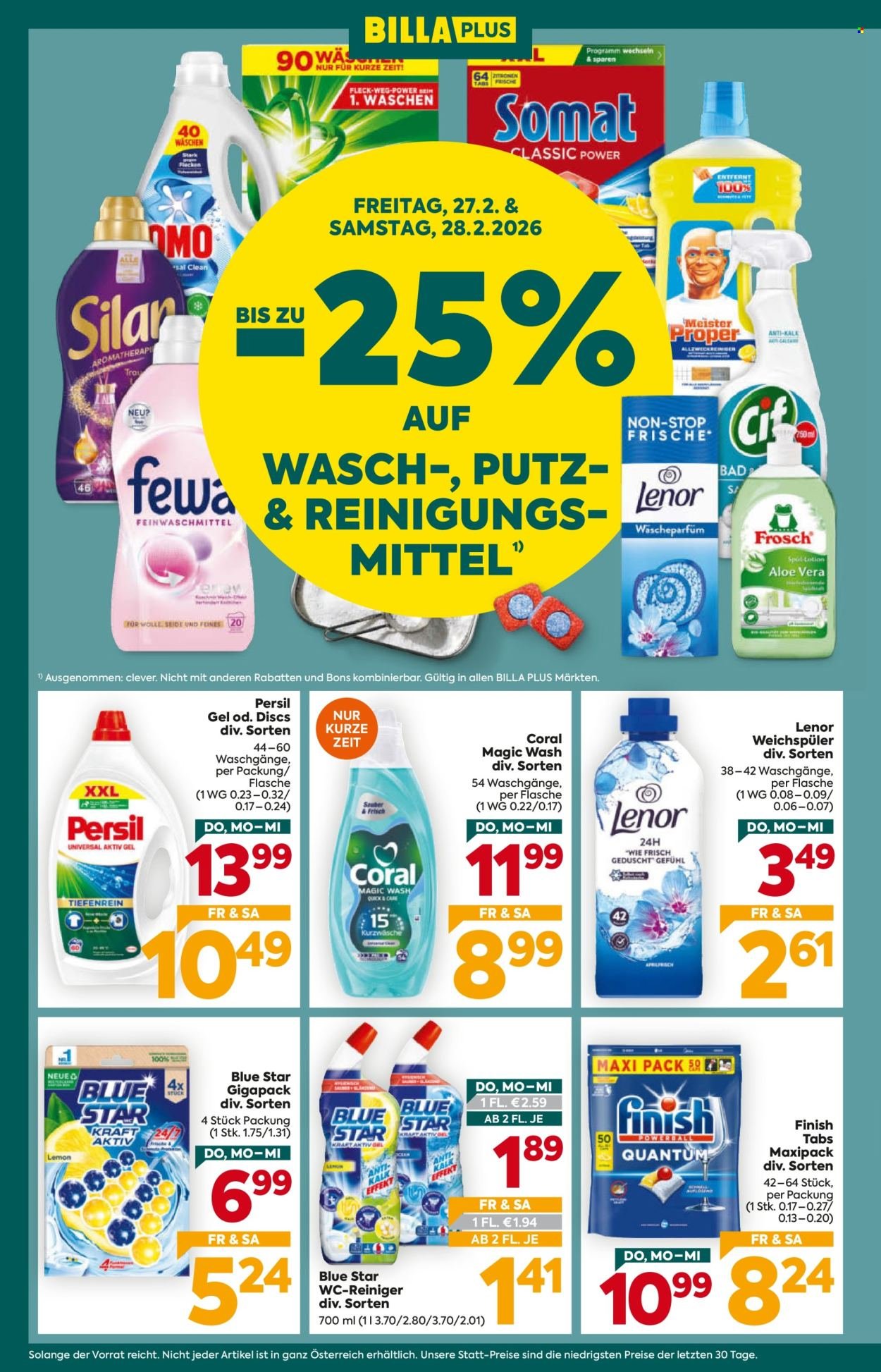 BILLA PLUS Flugblatt - Ab Donnerstag, 26.2.2026