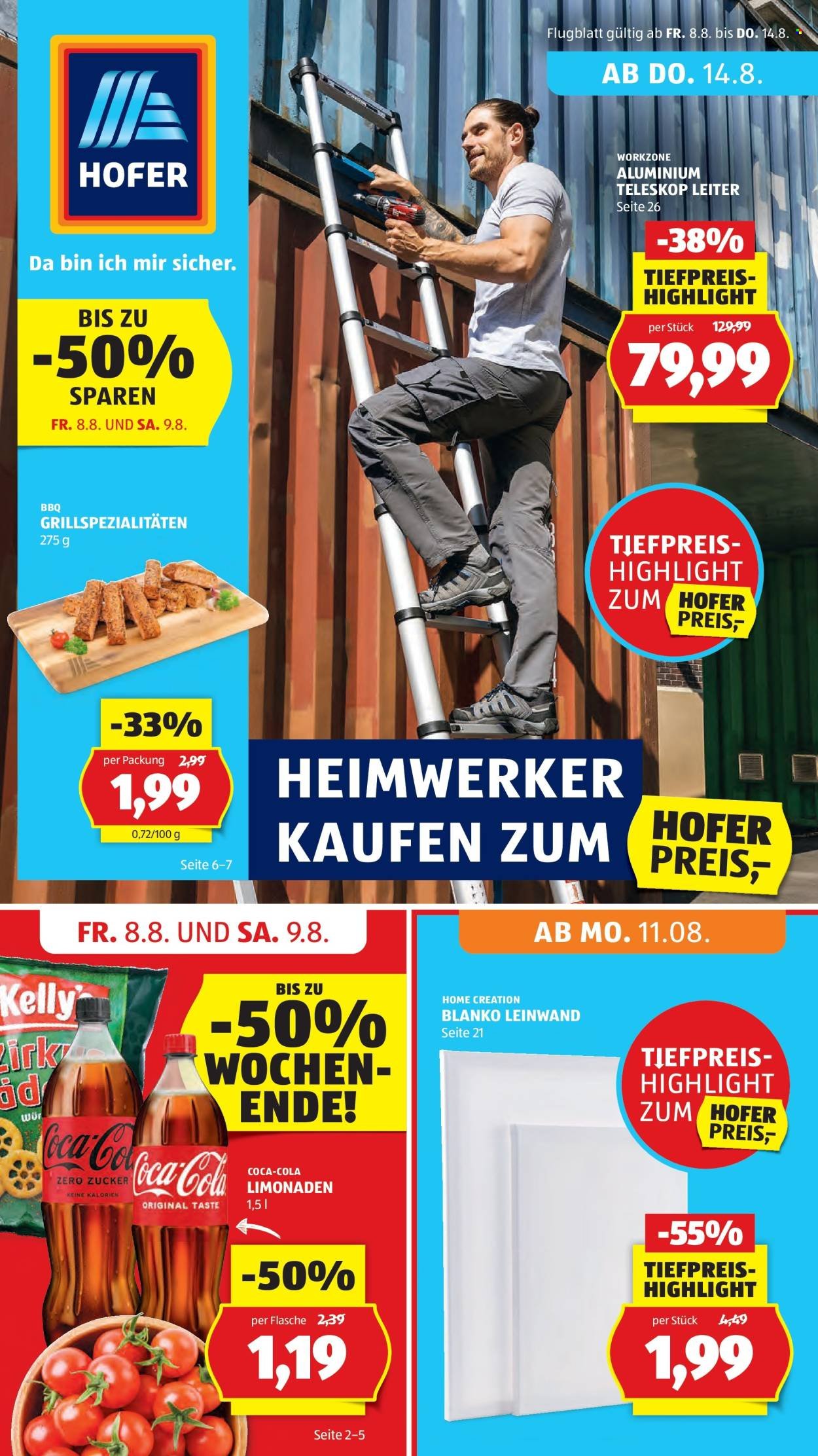 HOFER Flugblatt - Ab Freitag, 8.8.2025 (2025-08-08 - 2025-08-14) | 1