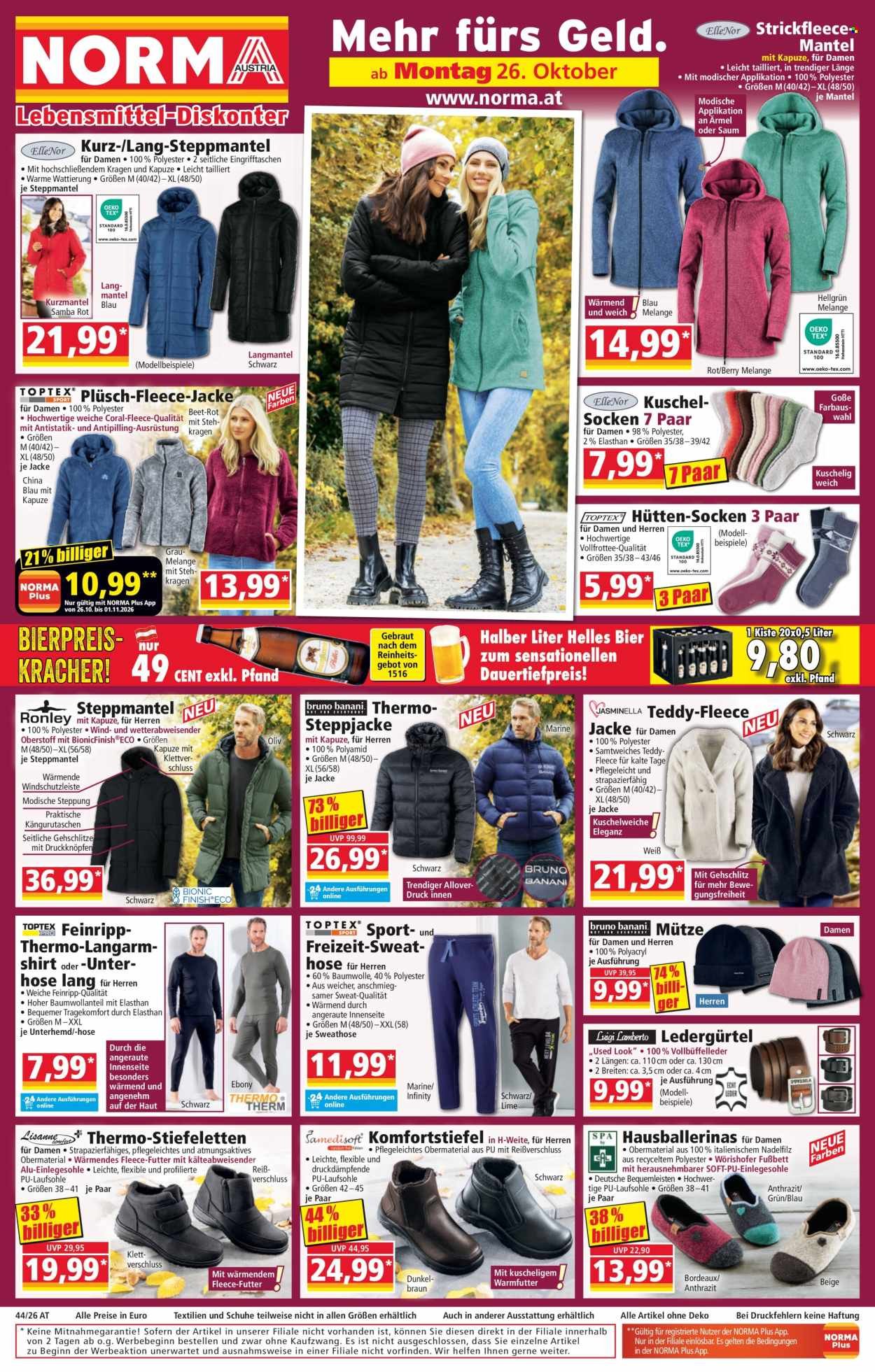 NORMA Flugblatt - Ab Montag, 26.10.2026
