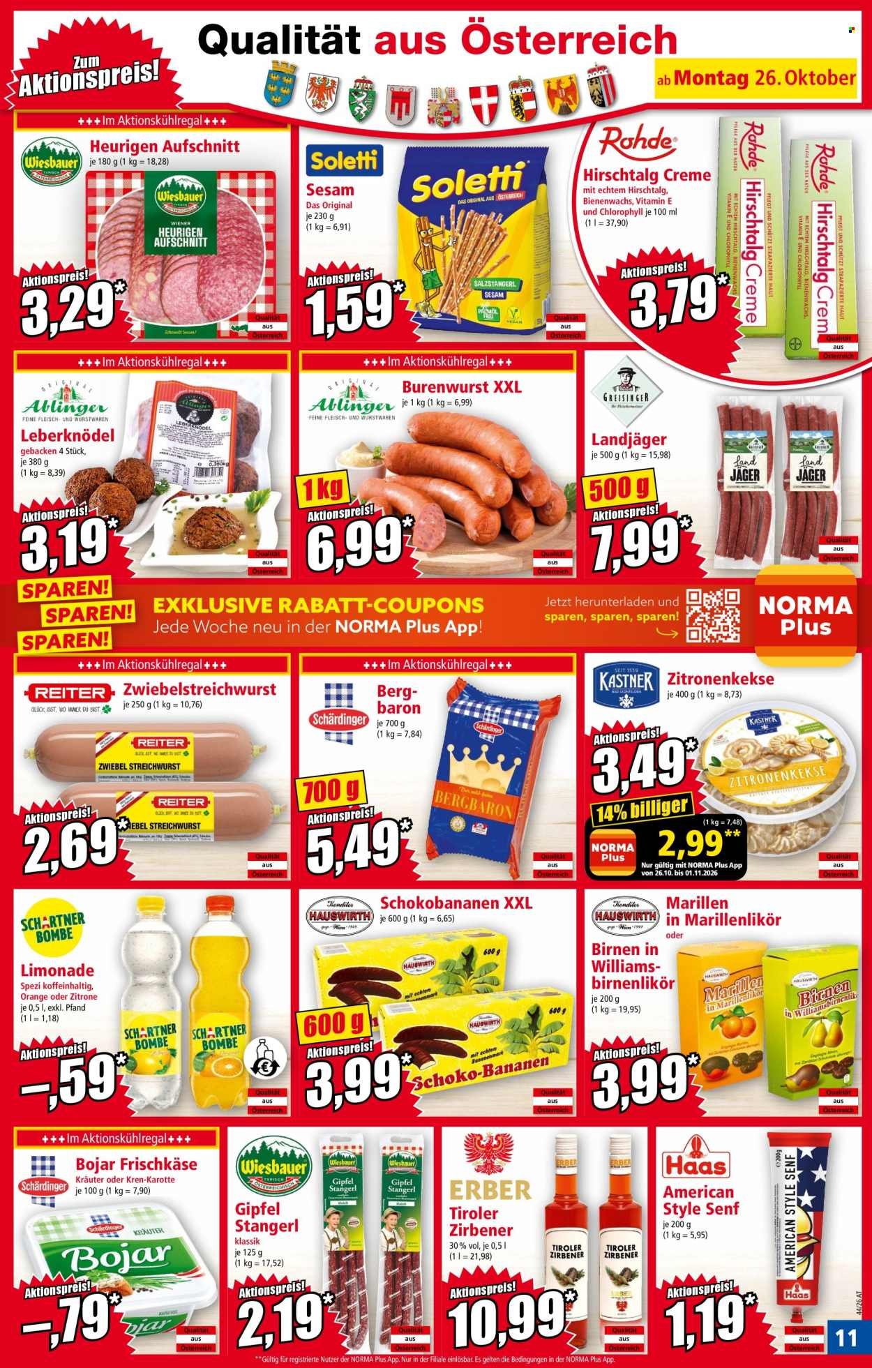 NORMA Flugblatt - Ab Montag, 26.10.2026