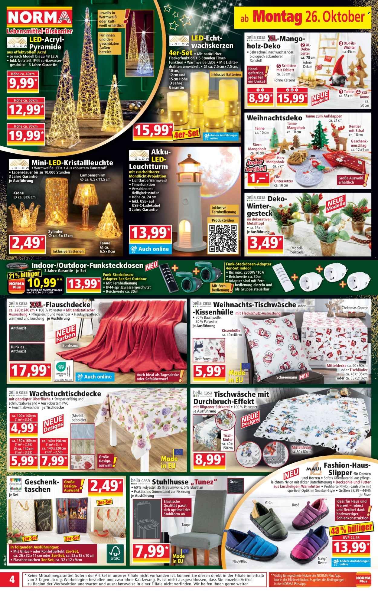 NORMA Flugblatt - Ab Montag, 26.10.2026