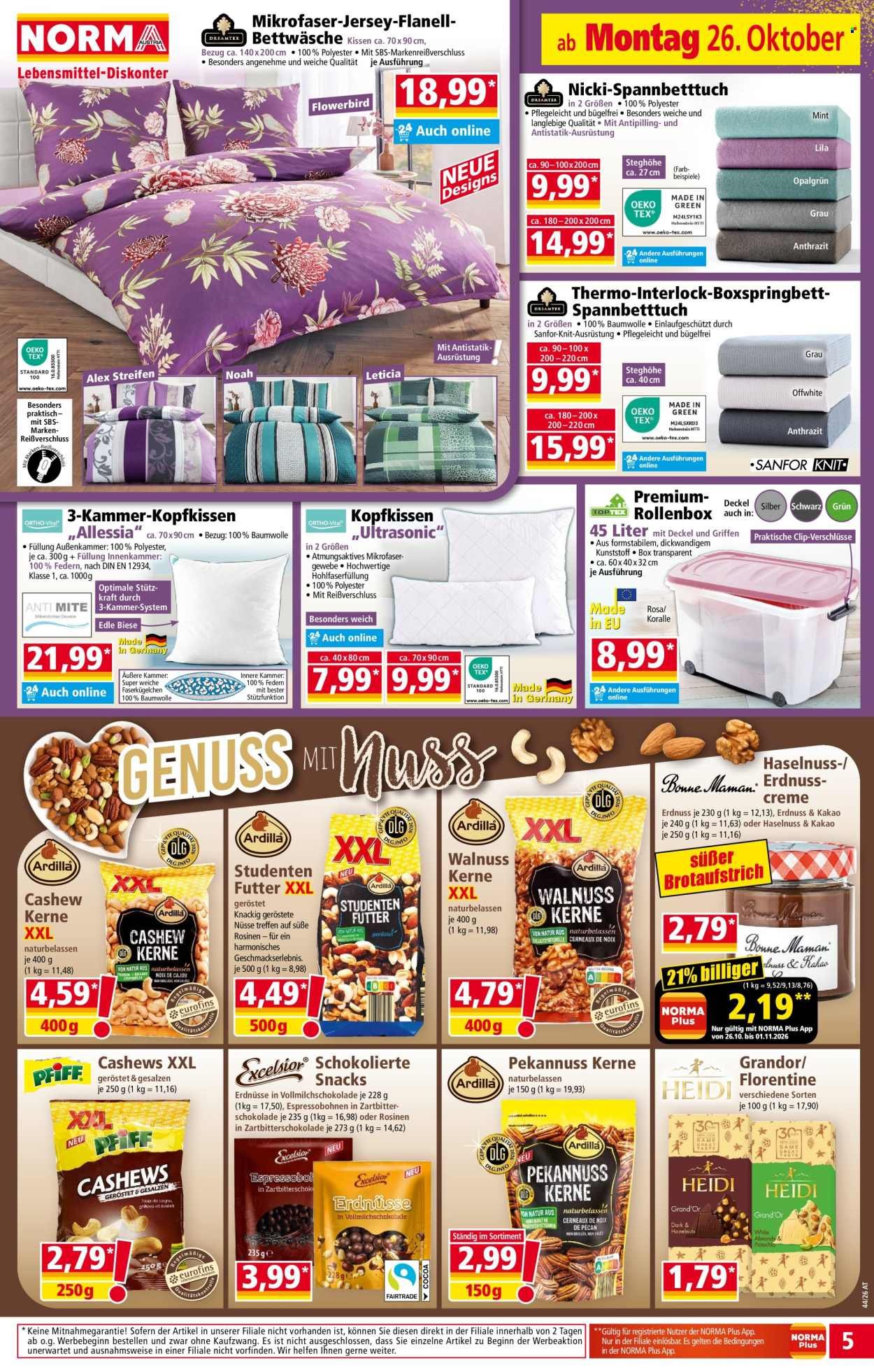 NORMA Flugblatt - Ab Montag, 26.10.2026