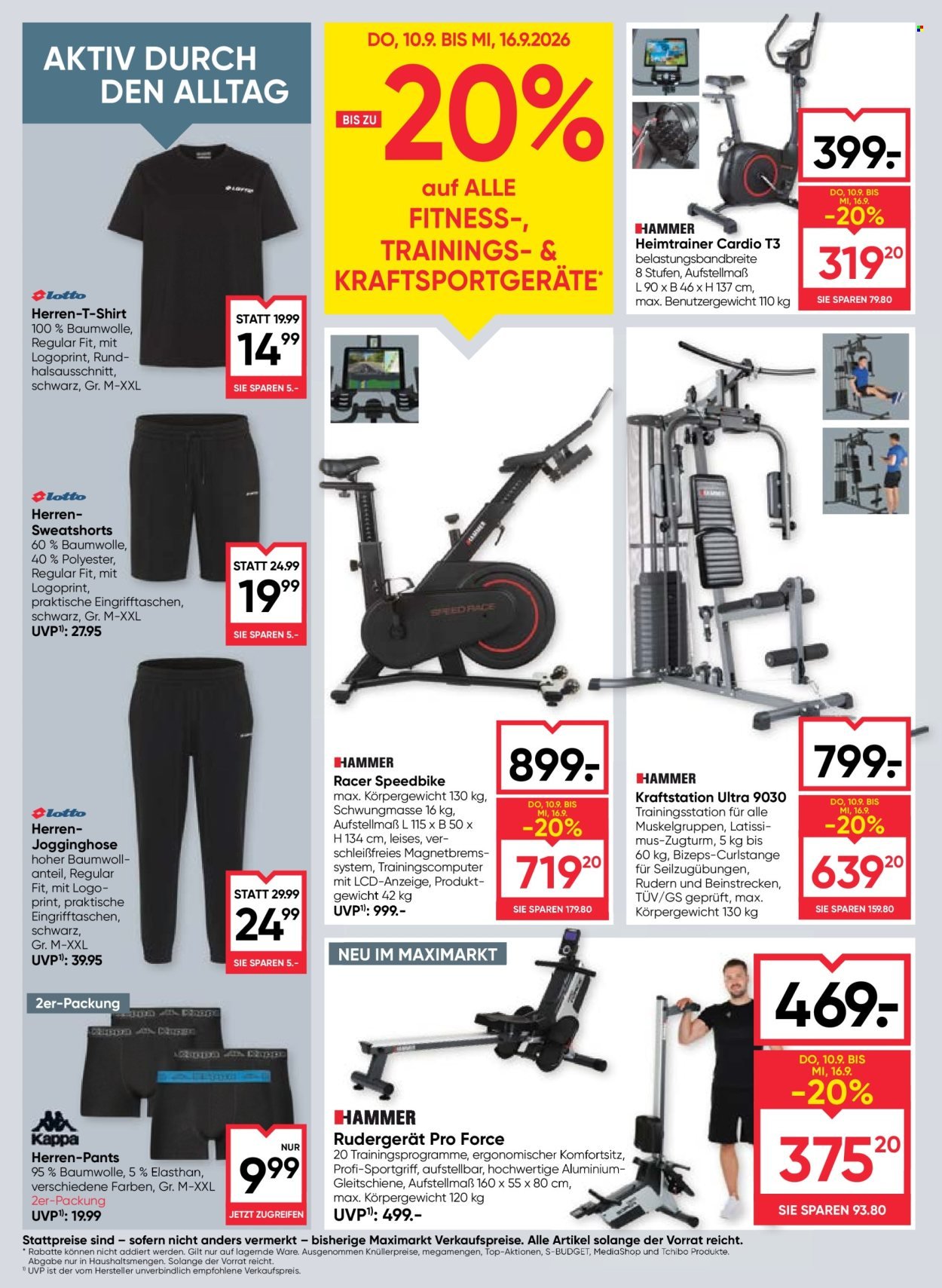 MAXIMARKT Flugblatt - Ab Donnerstag, 10.9.2026