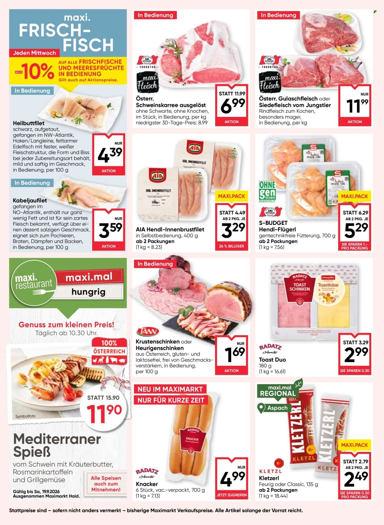 MAXIMARKT Flugblatt - Ab Donnerstag, 10.9.2026