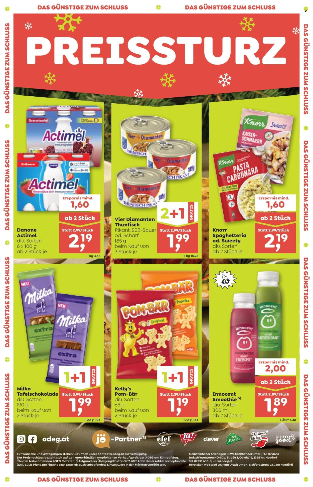 ADEG Flugblatt - Ab Donnerstag, 11.12.2025