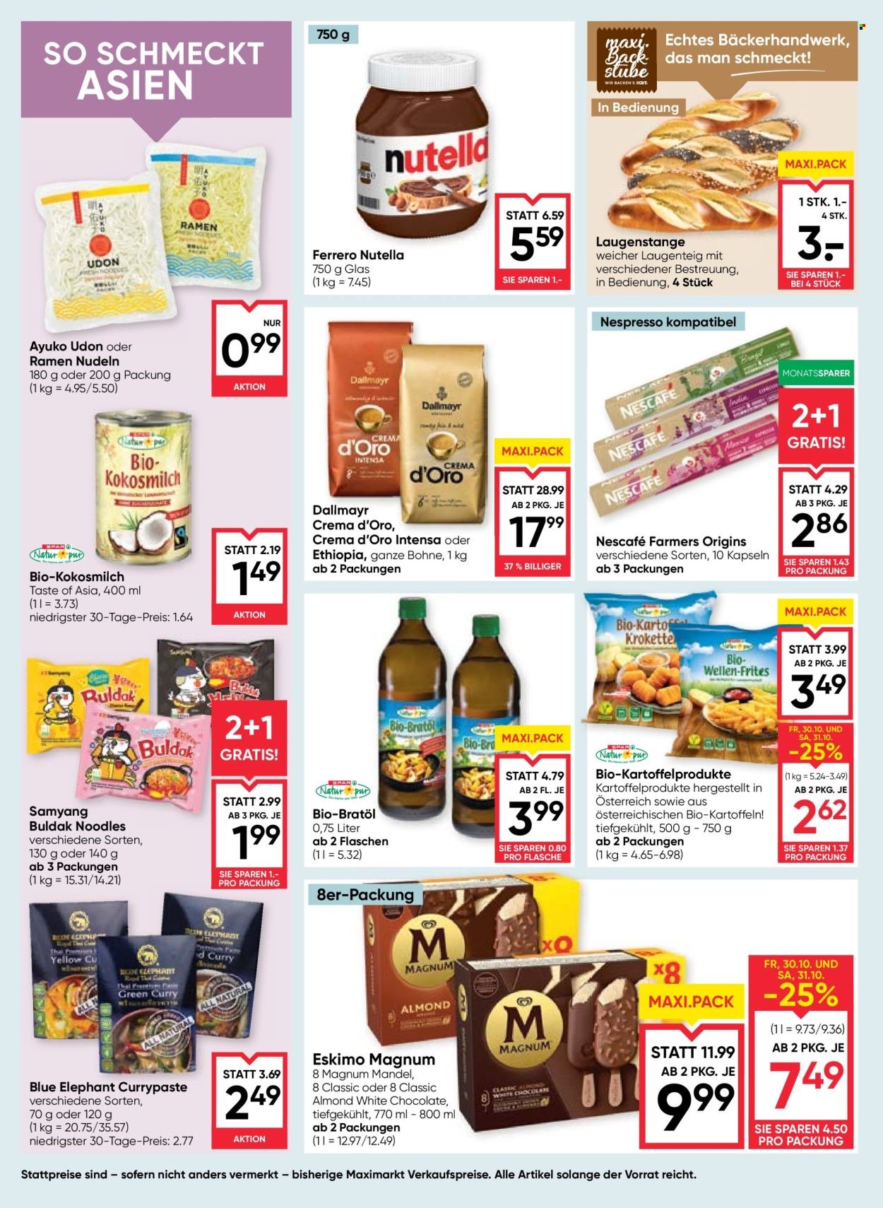 MAXIMARKT Flugblatt - Ab Donnerstag, 29.10.2026