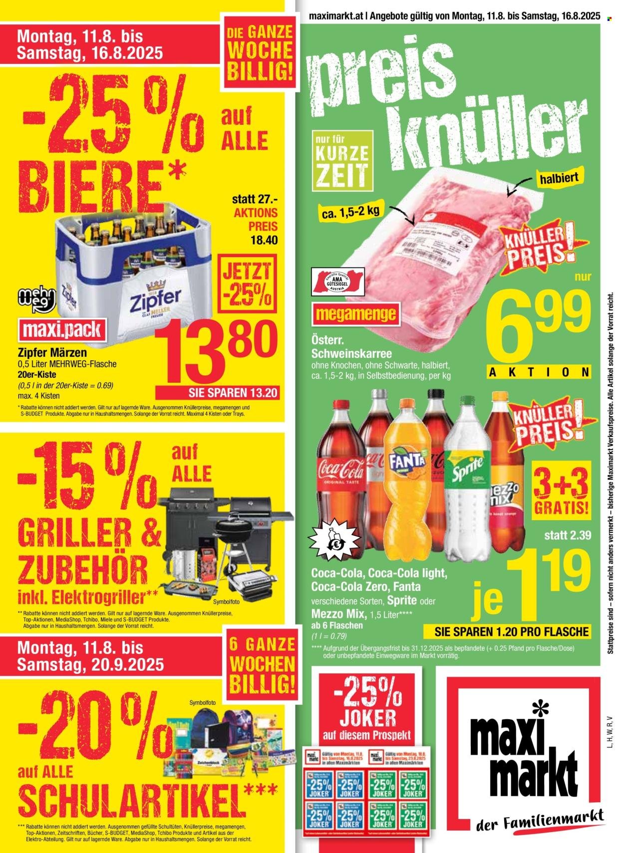 MAXIMARKT Flugblatt - Ab Montag, 11.8.2025 (2025-08-11 - 2025-08-16) | 1