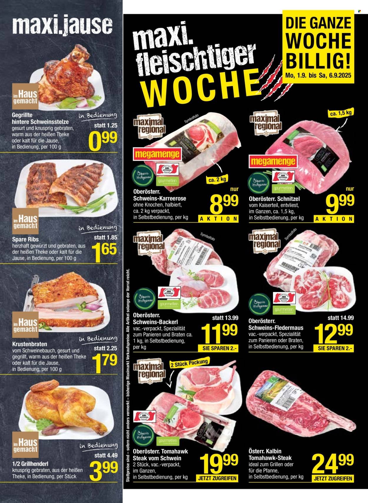 MAXIMARKT Flugblatt - Ab Montag, 1.9.2025 (2025-09-01 - 2025-09-06)