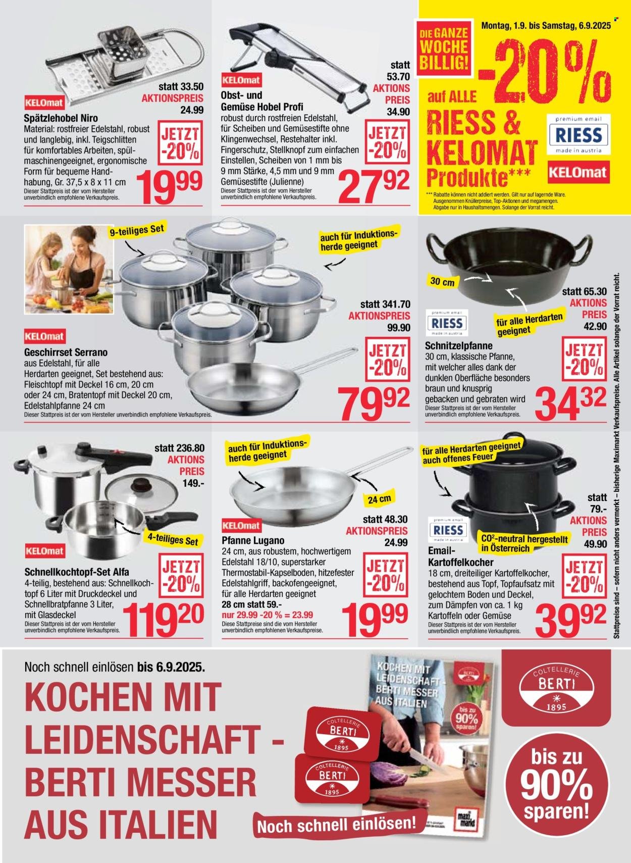 MAXIMARKT Flugblatt - Ab Montag, 1.9.2025 (2025-09-01 - 2025-09-06)