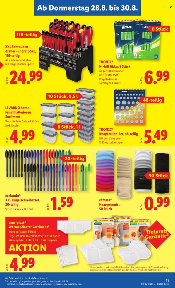 LIDL Flugblatt - Ab Donnerstag, 28.8.2025 (2025-08-28 - 2025-09-03)