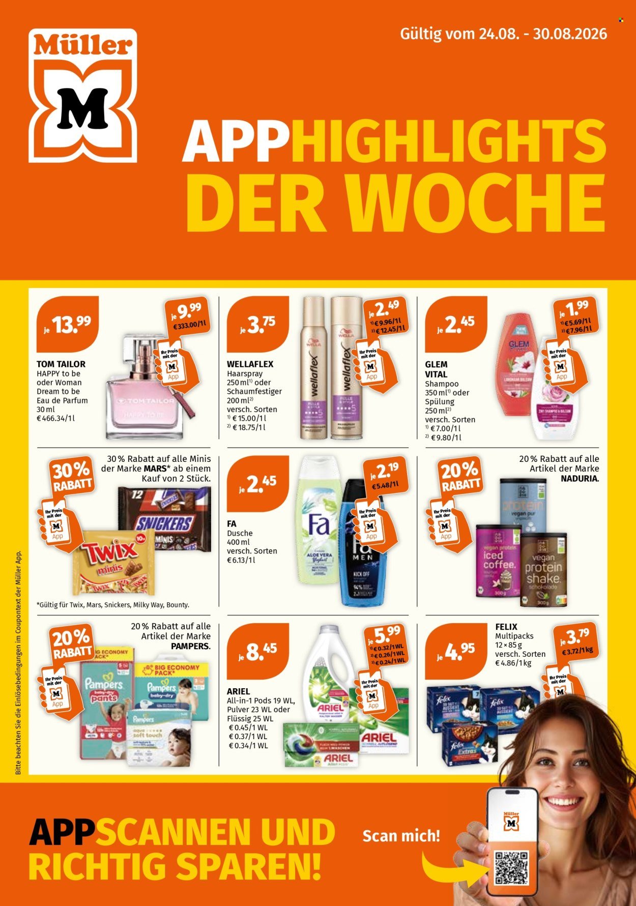 MÜLLER Flugblatt - App Highlights der Woche