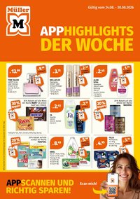 MÜLLER Flugblatt - App Highlights der Woche