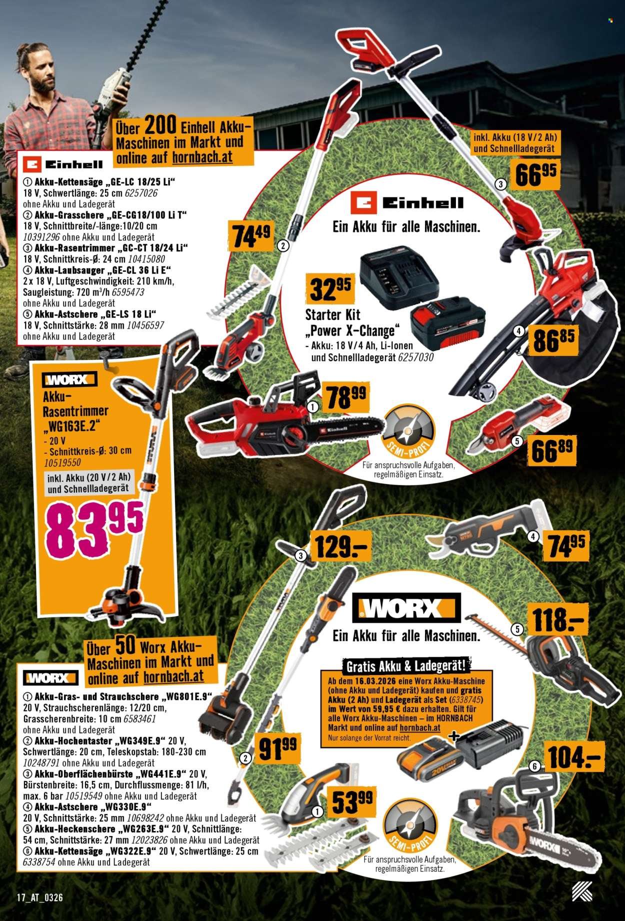 HORNBACH Flugblatt - Ab Mittwoch, 1.4.2026