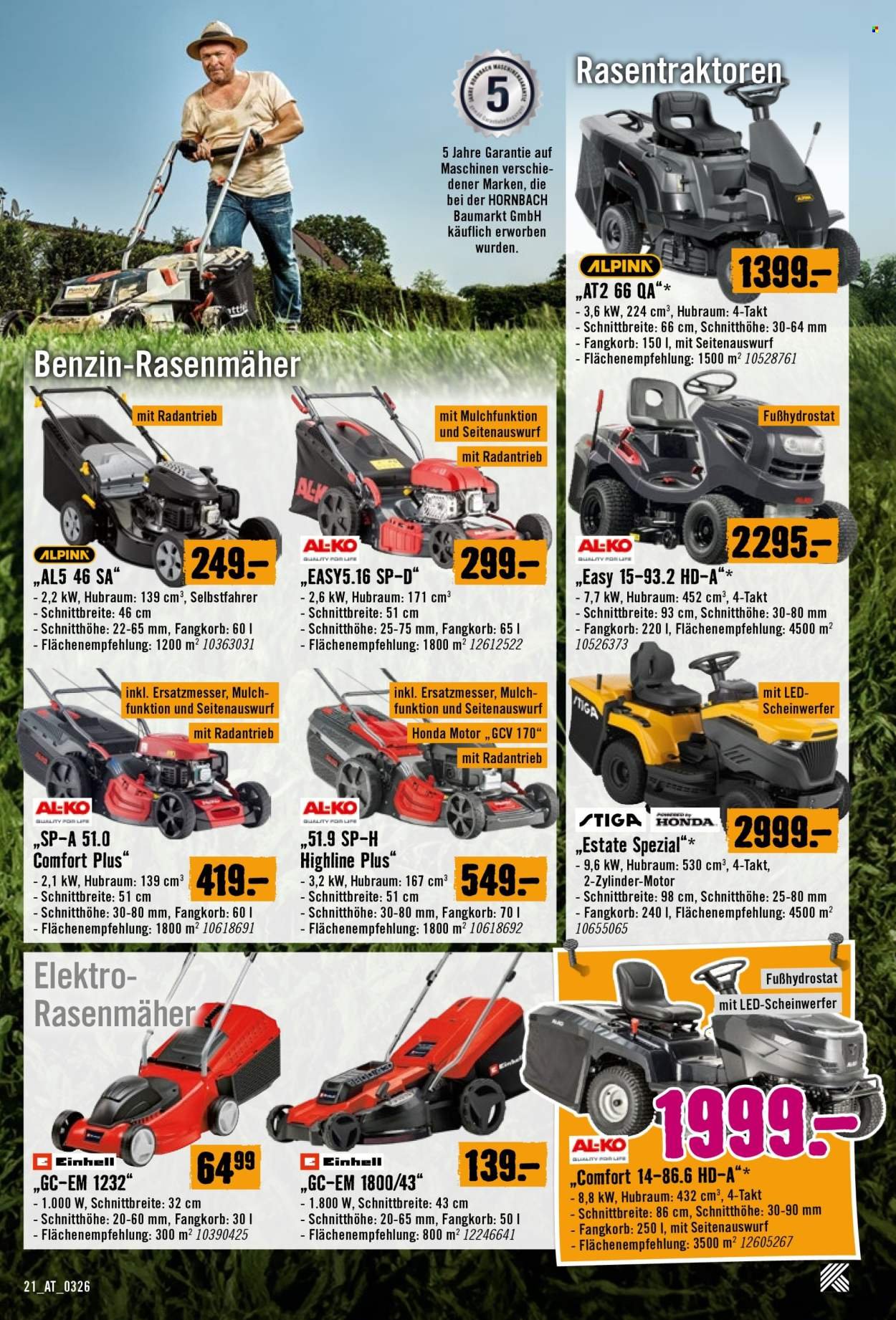 HORNBACH Flugblatt - Ab Mittwoch, 1.4.2026