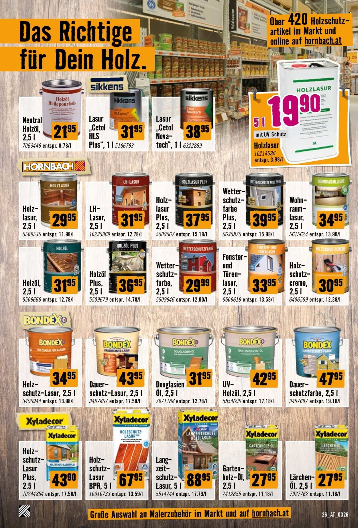 HORNBACH Flugblatt - Ab Mittwoch, 1.4.2026