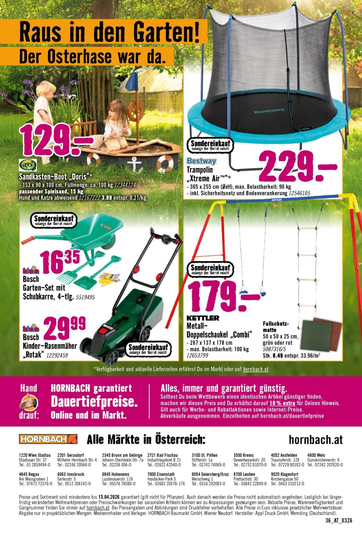 HORNBACH Flugblatt - Ab Mittwoch, 1.4.2026