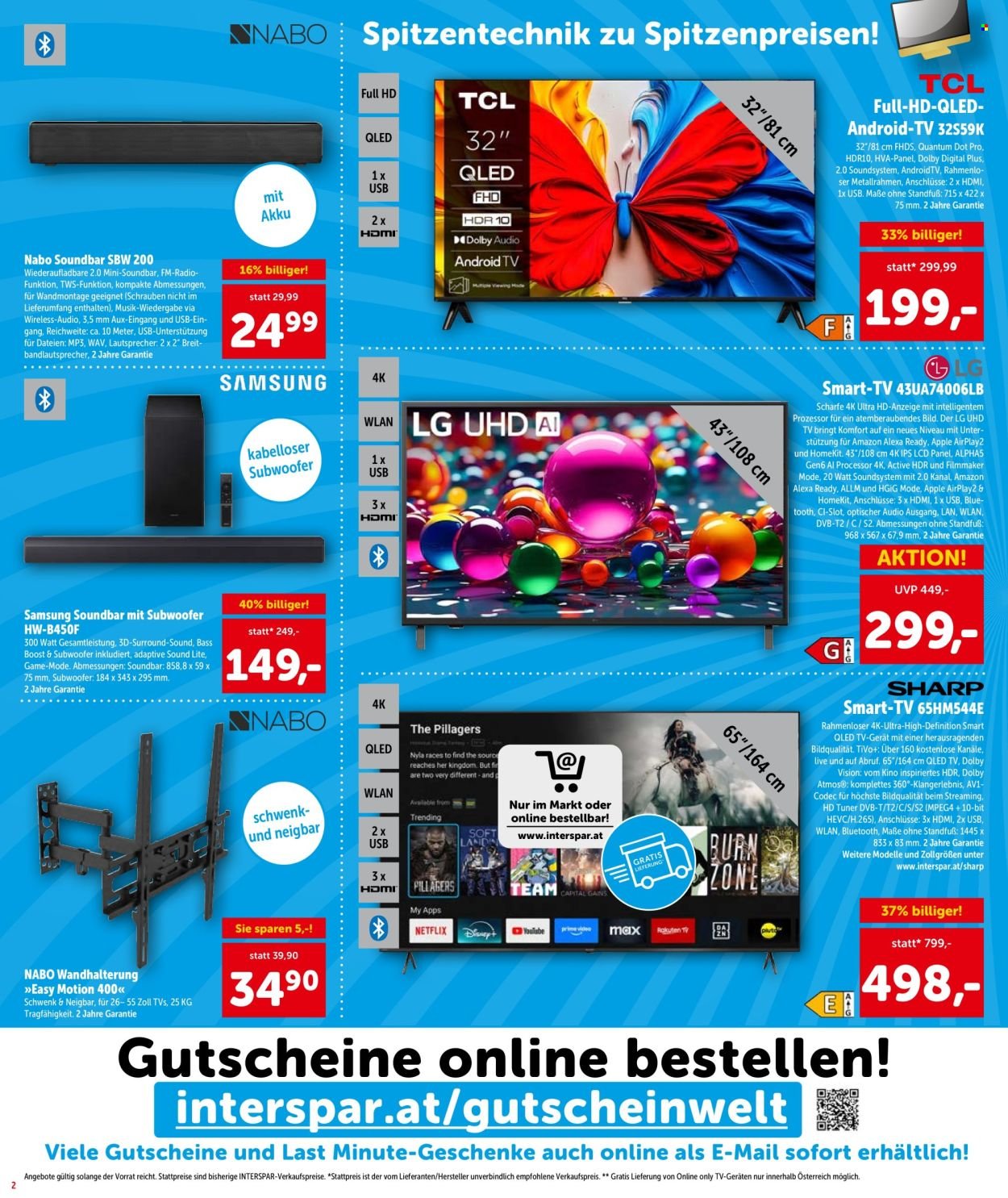 INTERSPAR Flugblatt - Ab Donnerstag, 1.10.2026