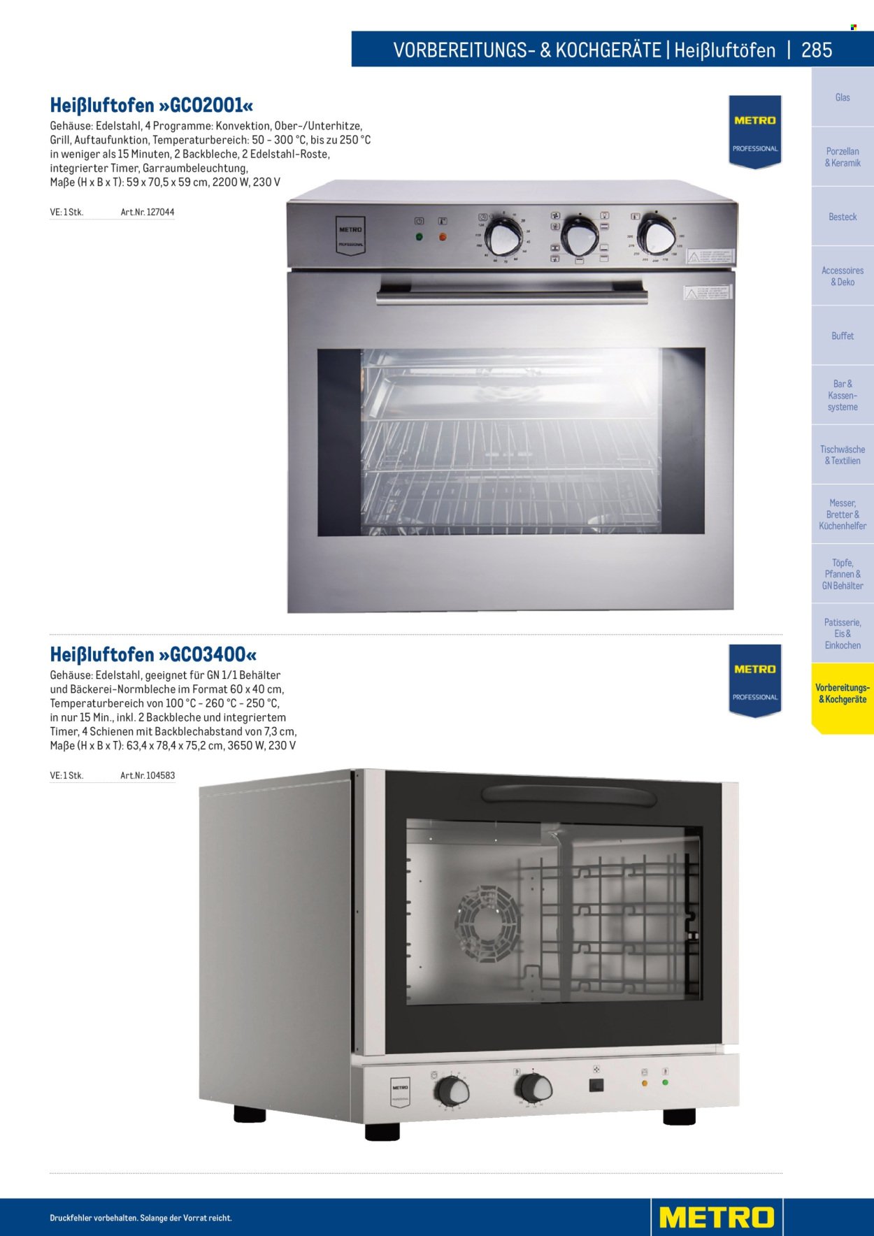 METRO Flugblatt - Gastro Non Food 2025 (2024-12-02)