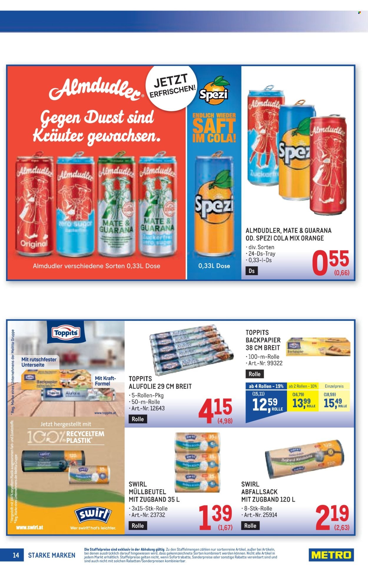 METRO Flugblatt - Starke Marken